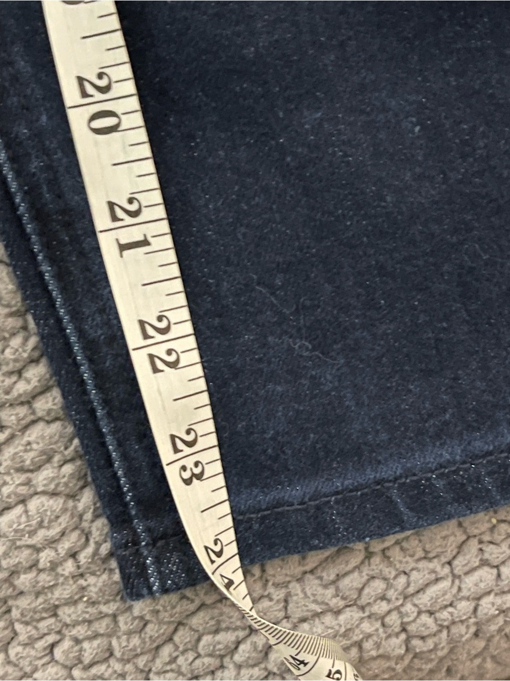 Carla Rockmore QVC Barrel Jeans 0 Petite dark wash - Picture 6 of 8